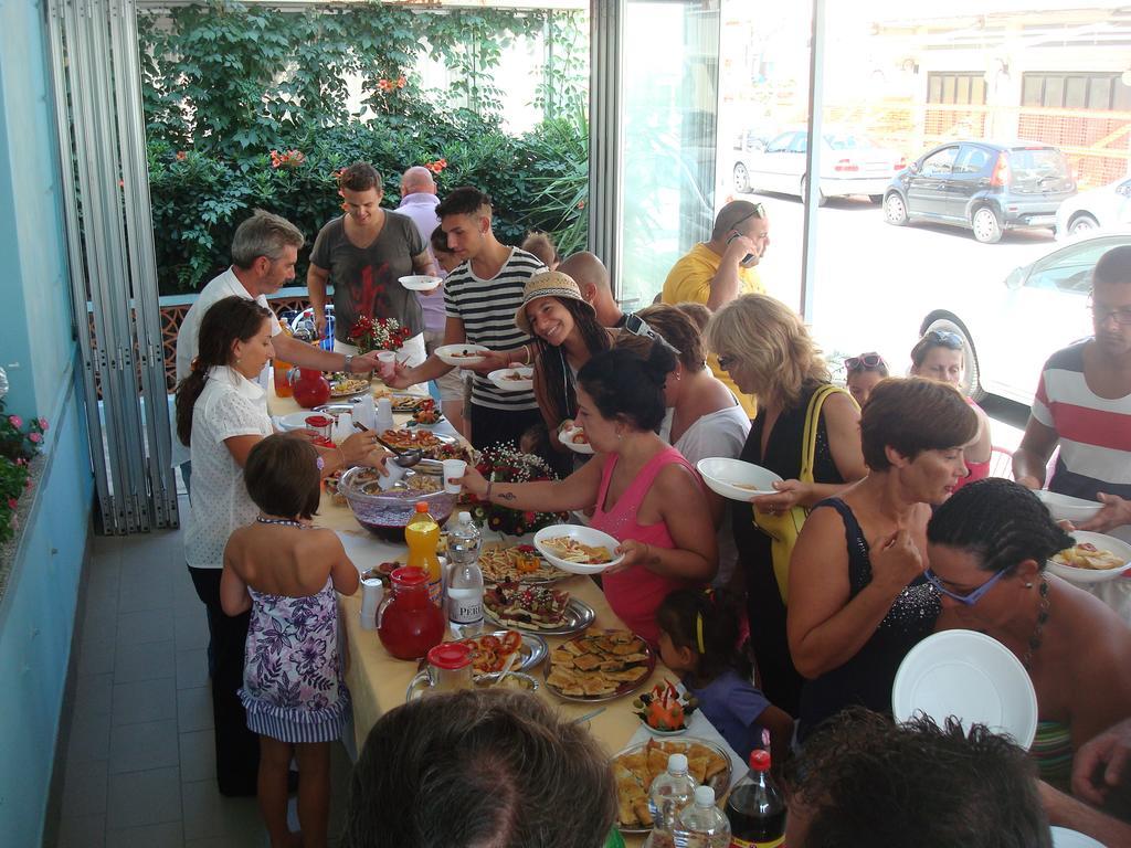 Hotel Villa Ersilia Rimini B&B מראה חיצוני תמונה