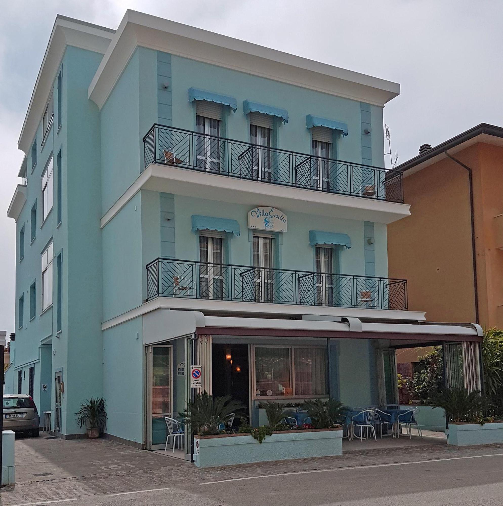 Hotel Villa Ersilia Rimini B&B מראה חיצוני תמונה