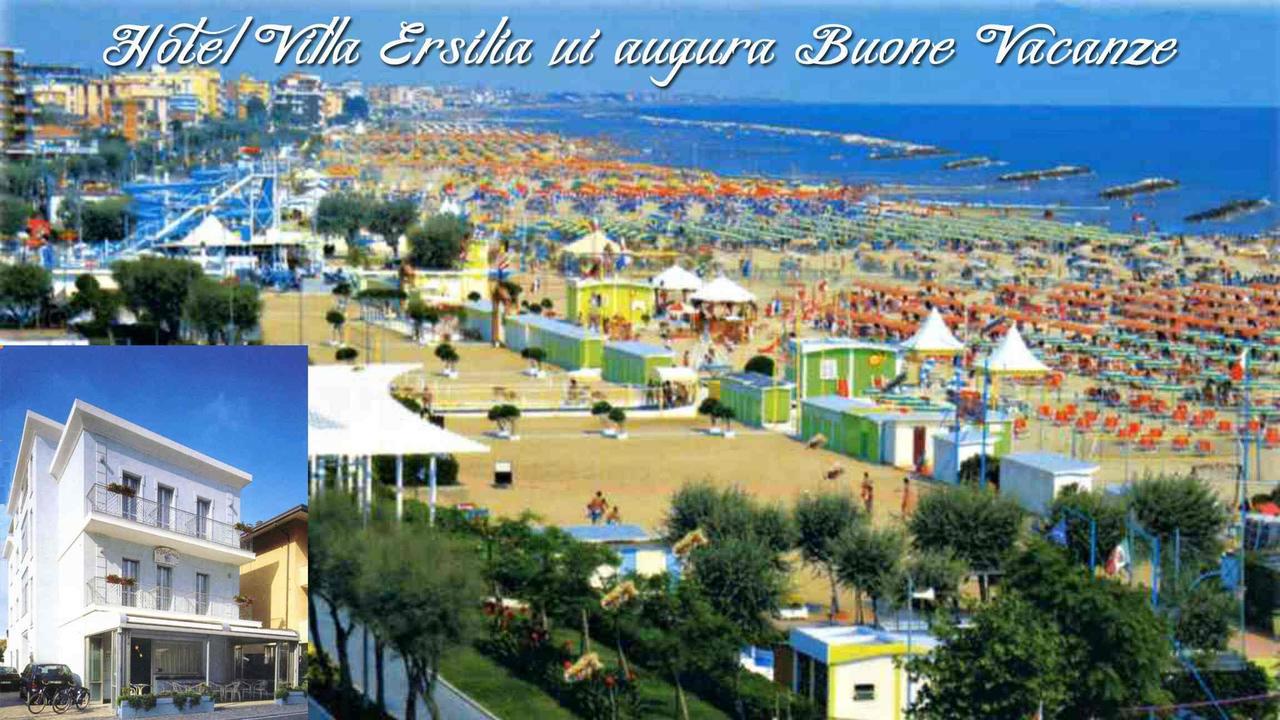 Hotel Villa Ersilia Rimini B&B מראה חיצוני תמונה